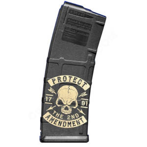 AR15 Magazine Magpul Pmag 30rd laser engraved - Protect the 2nd Amendment