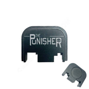 Glock Back Plate Laser Engraved - the Punisher