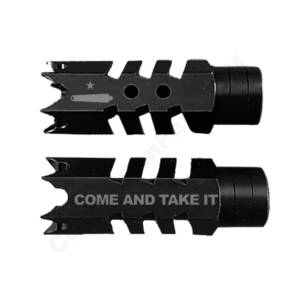 .223/5.56/.22LR Shark Muzzle Brake 1/2x28 Pitch - Come and Take It