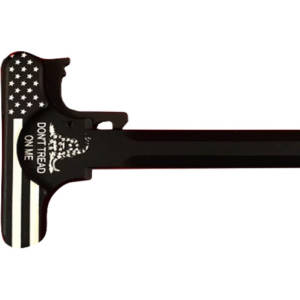 AR-15 Laser Engraved Charging Handle –Don't Tread On Me Flag