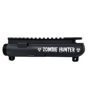AR-15 UPPER RECEIVER ENGRAVED- Zombie Hunter