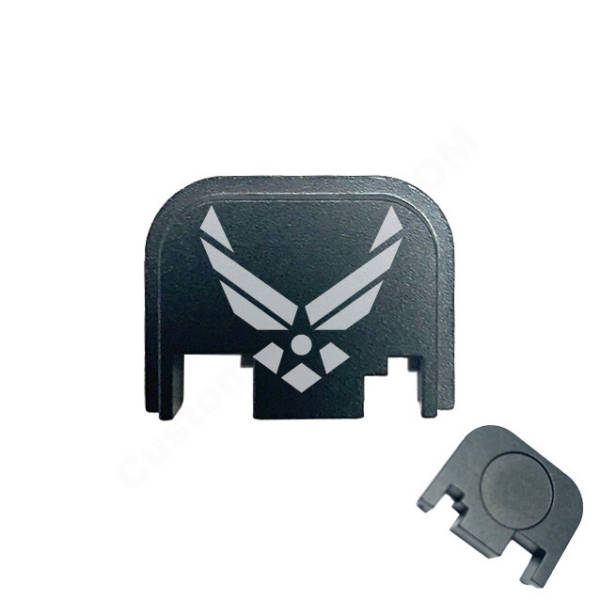 Glock Back Plate Laser Engraved - Air Force Logo