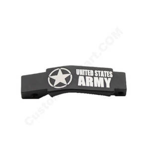 AR-15 Trigger Guard Laser Engraved - US Army